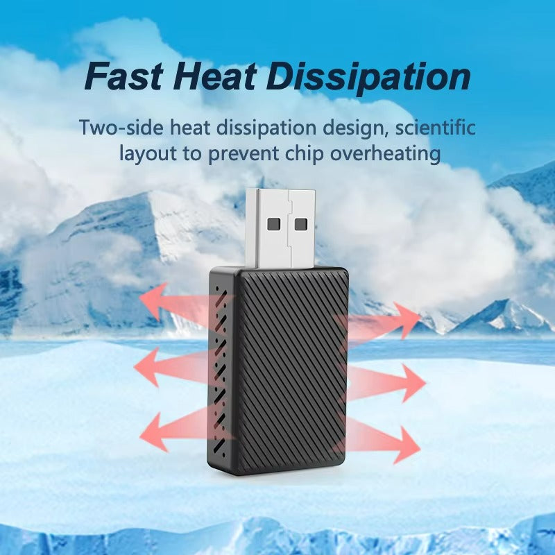 2 in 1 USB Mini Wireless CarPlay