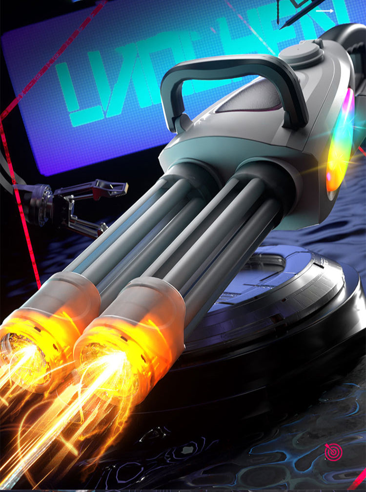 Spitfire Dual Tube Gatling Water Gun