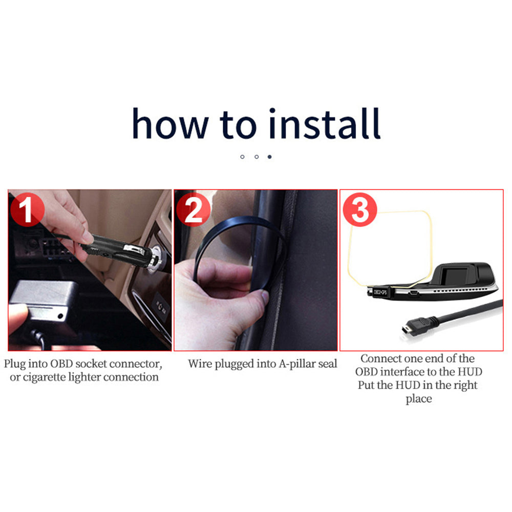 Multifunction HUD Navigation Projector