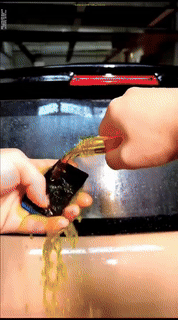 Vehicle Windshield Glass Oil Film Remover