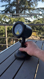 Colorful Firefly LED Projector Lamp
