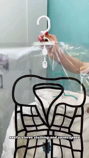 Hanging Space Saver Compression Storage Bag