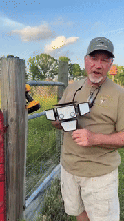 Solar Motion Sensor Outdoor Lamp