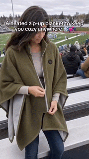 Wearable USB Electric Heated Blanket