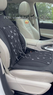 2 in 1 Car Chill & Massage seat cover