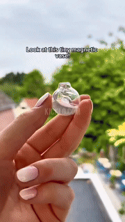 Mini Magnetic Vase Decor