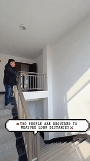 USB Rechargeable Mini Laser Range Finder