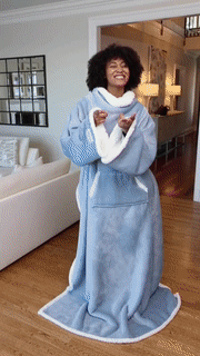 Sweatshirt Blanket with Hoodies