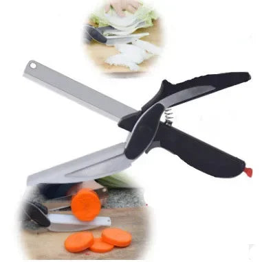 2 in 1 Scissors with Cutting Board