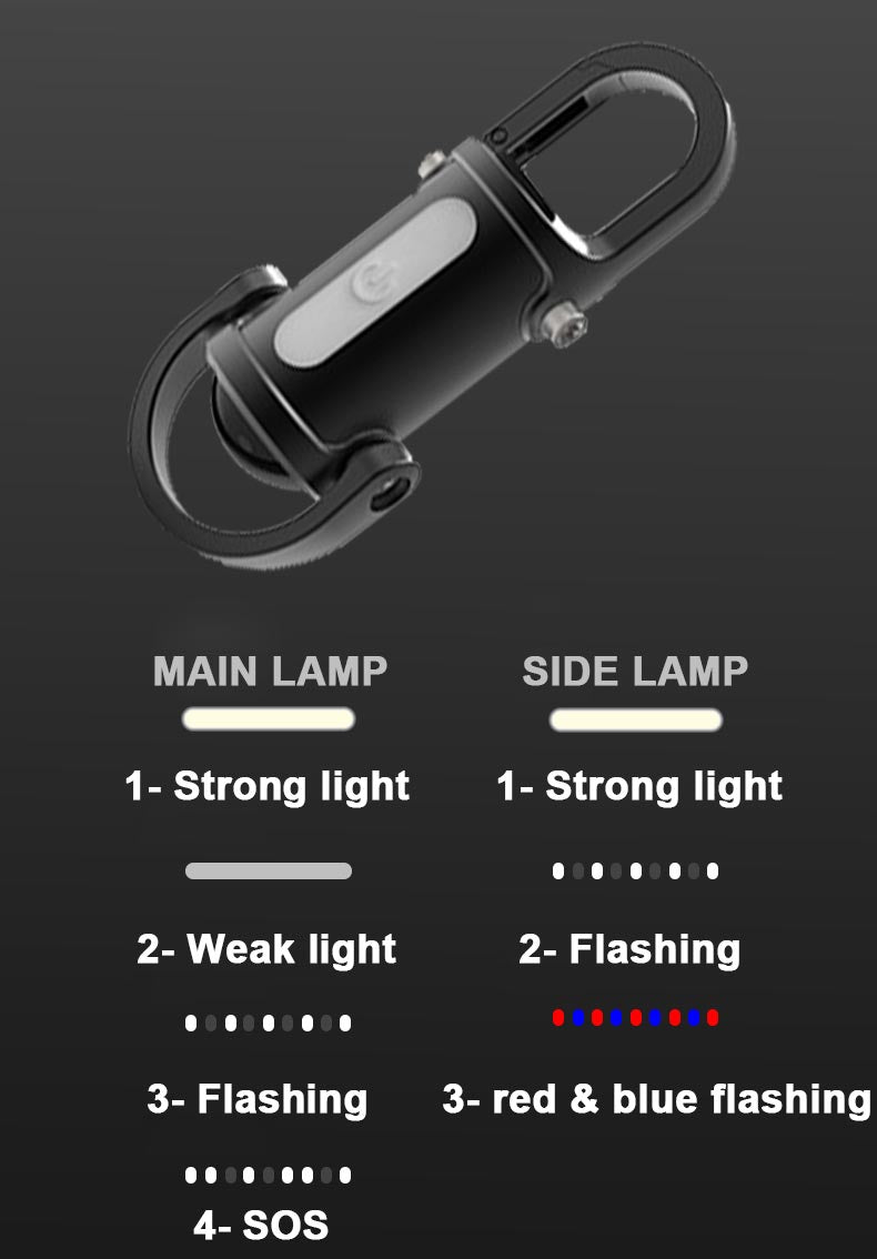 Multipurpose Keychain Flashlight