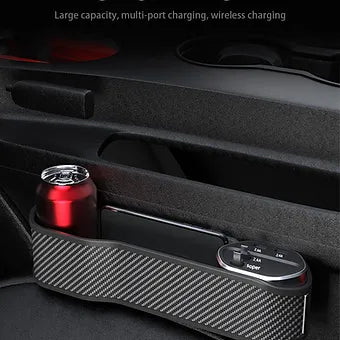 Car Seat Gap Charging Storage Box