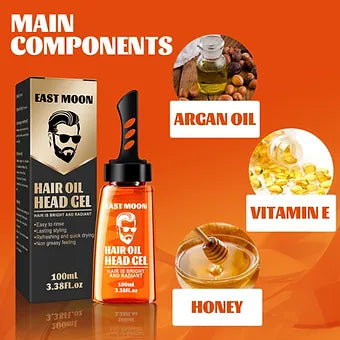 Men's Hair Styling Wax With Comb