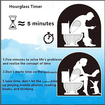 Toilet Hourglass Timer