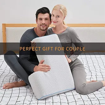 Memory Foam Couples Pillow with Arm Rest