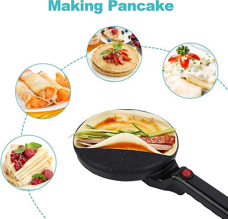 Electric Non-stick Pancake and Crepe Maker