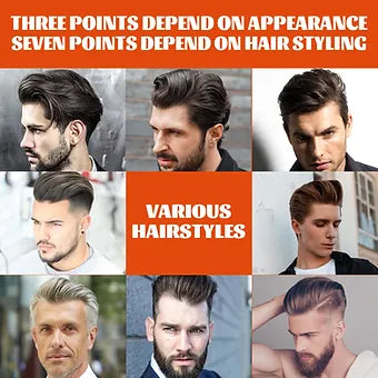 Men's Hair Styling Wax With Comb