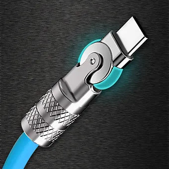 Rotatable Fast Charge Data Cable