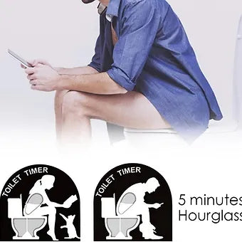 Toilet Hourglass Timer