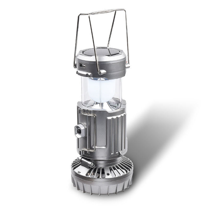 Lanterns Camping Solar Fan LED Light