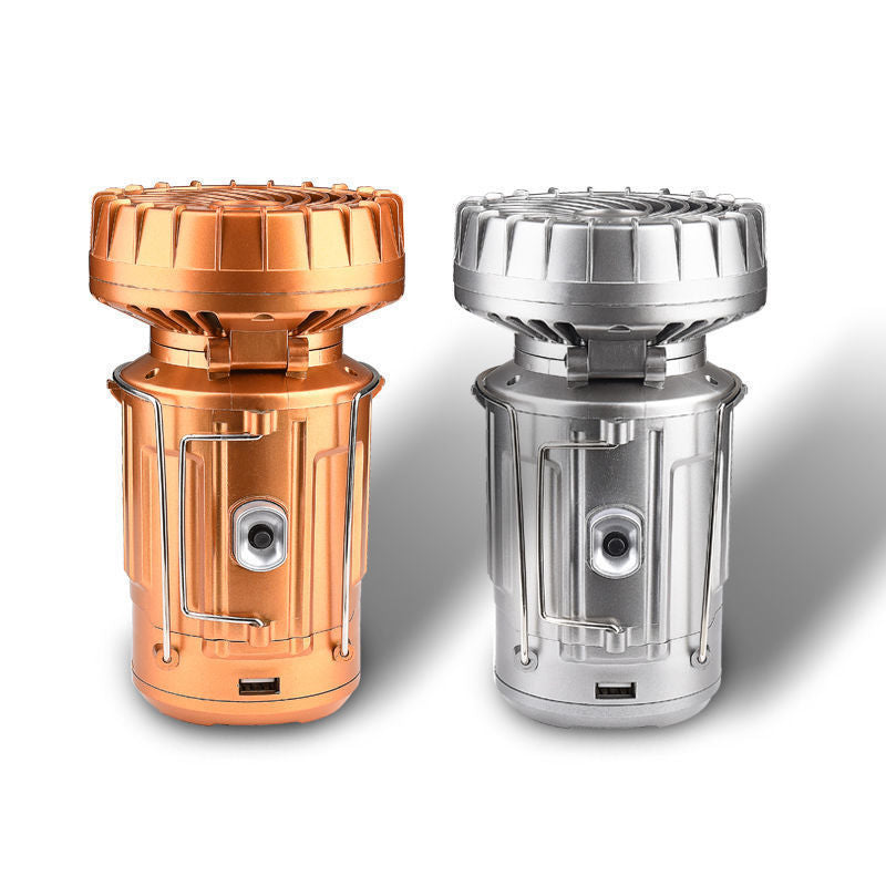 Lanterns Camping Solar Fan LED Light