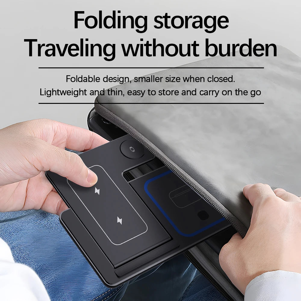 3 in 1 Foldable Wireless Charging Stand