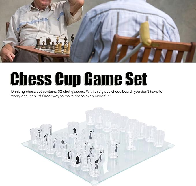Shot Glass Chess Set