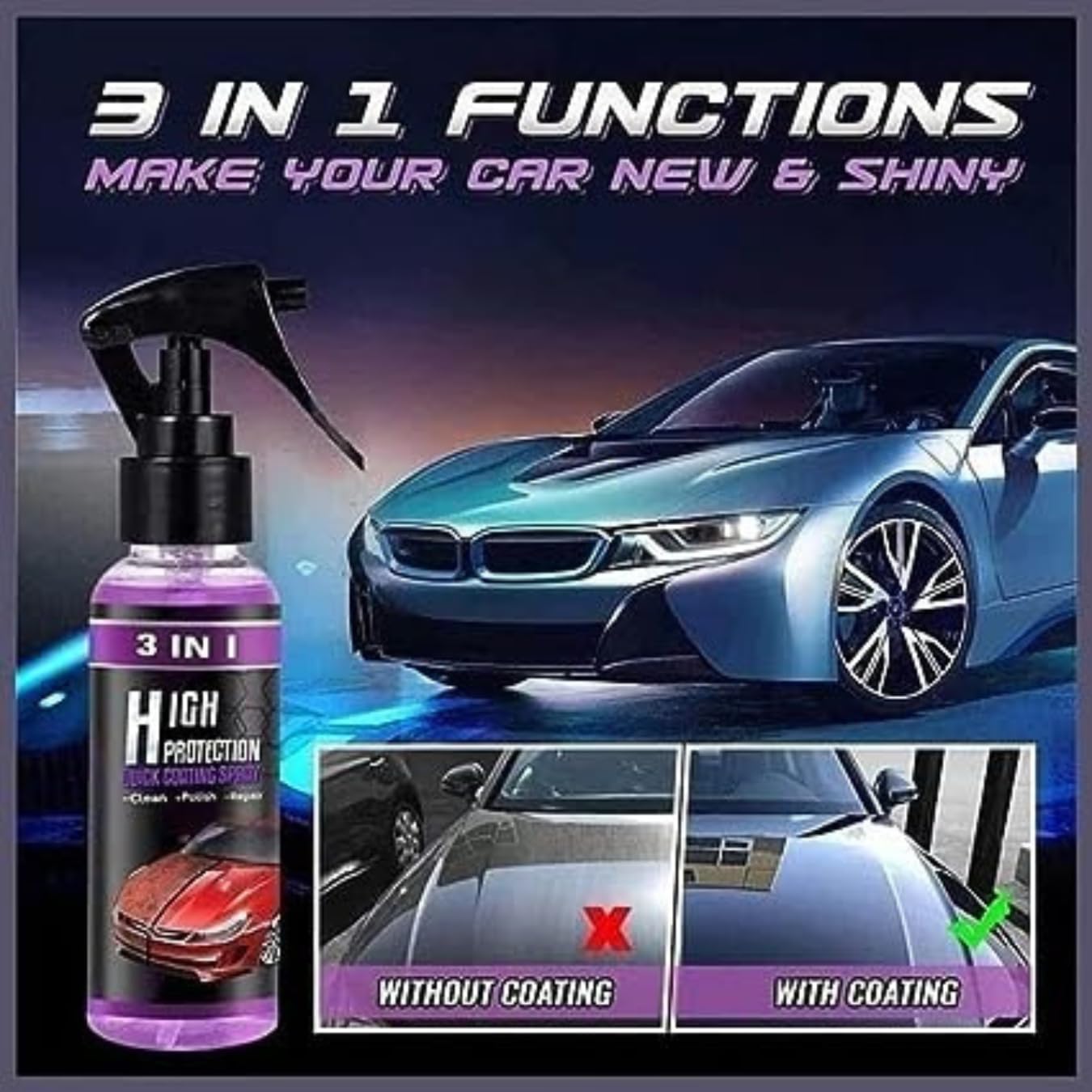 Car Nano Polishing Spray