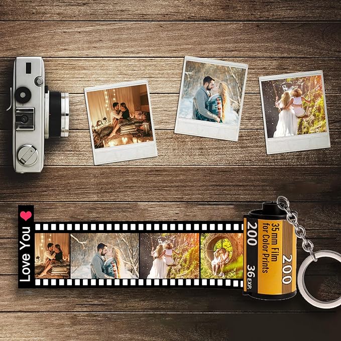 Photos Film Roll keychain