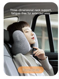 Travel Pillow with Noise Canceling Earmuffs