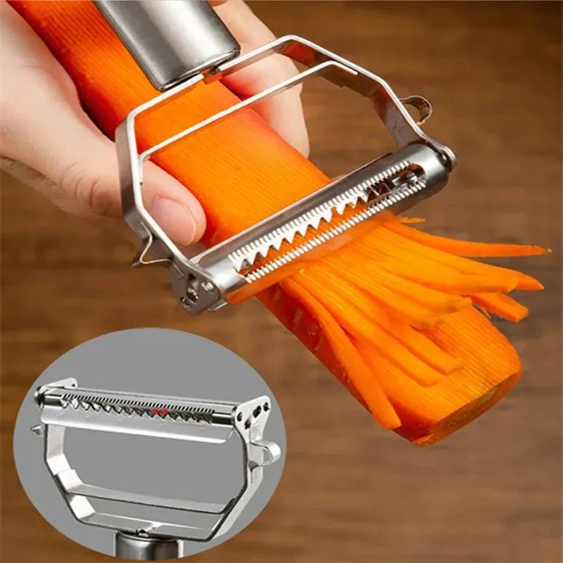 Multifunctional Stainless Steel Vegetable Peeler