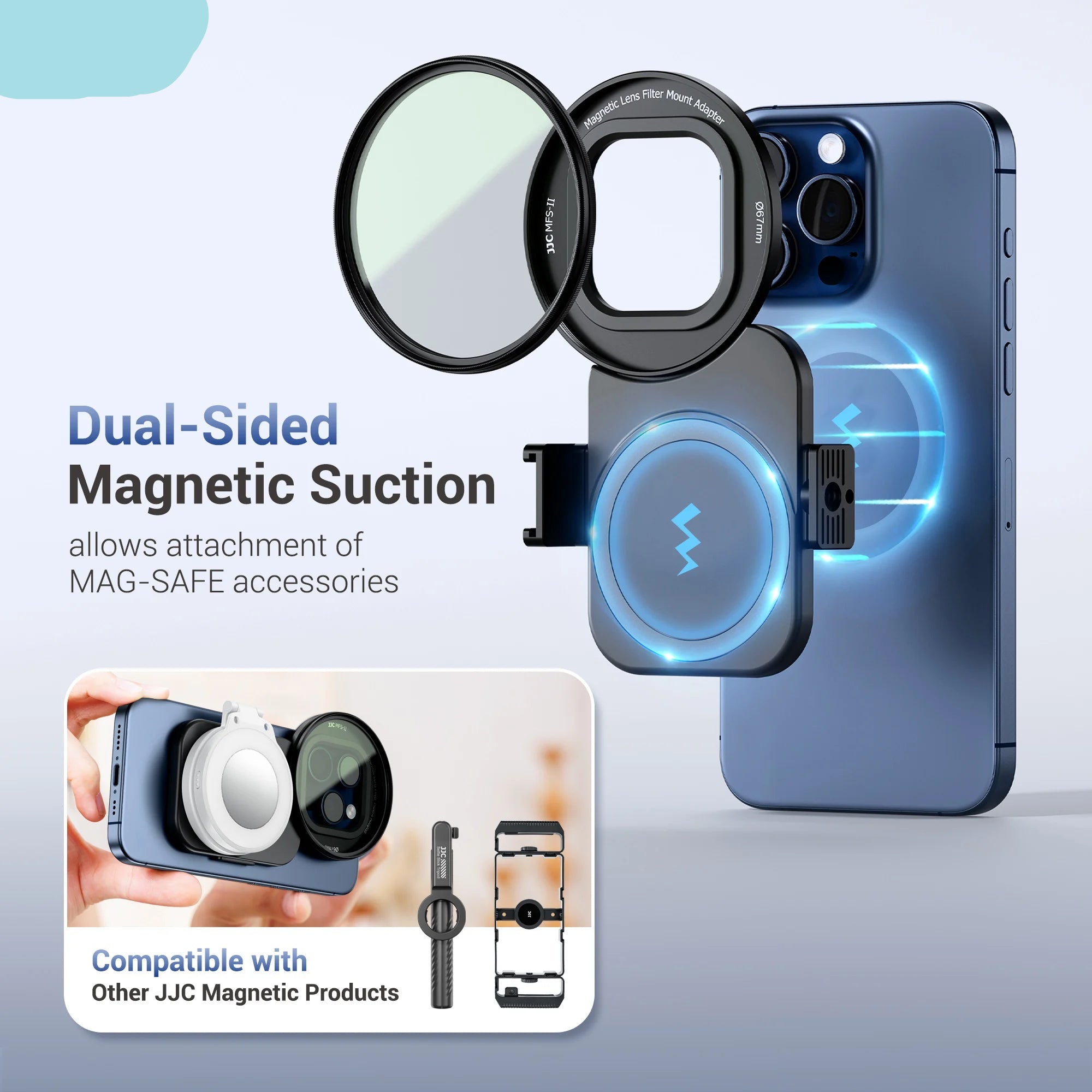 67mm Magnetic Lens Filter Adapter