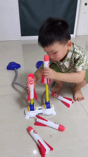 Air Powered Rocket Toy