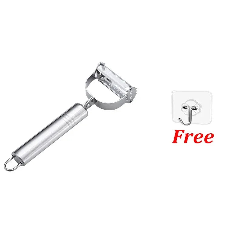 Multifunctional Stainless Steel Vegetable Peeler