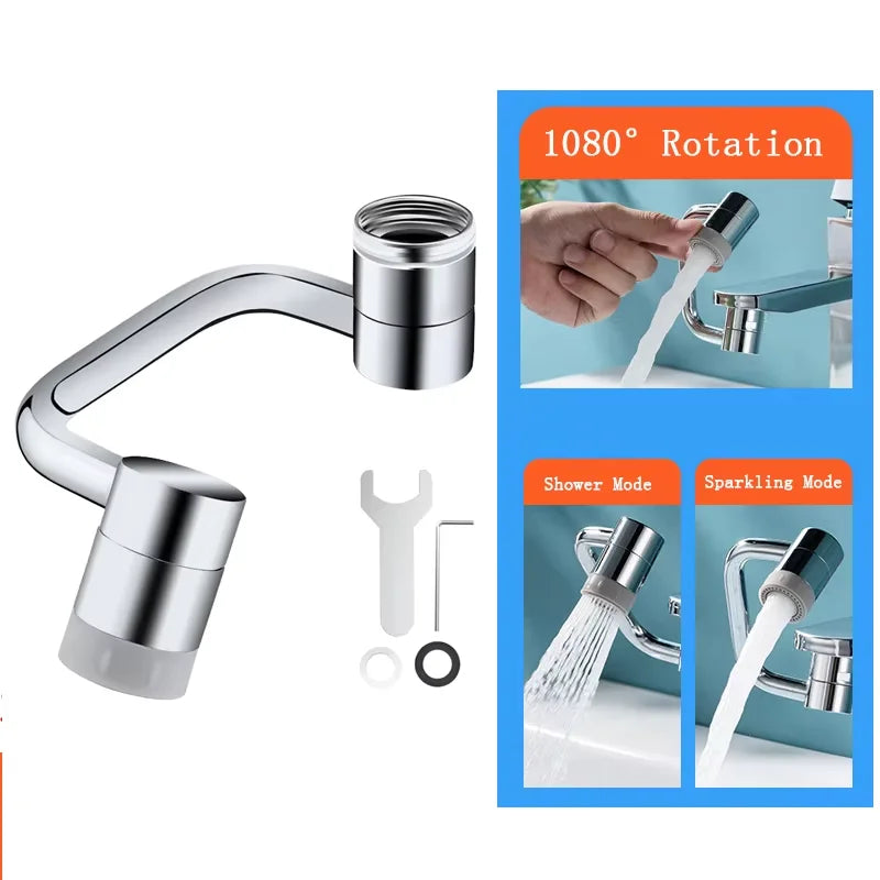 Rotatable Multifunctional Extension Faucet