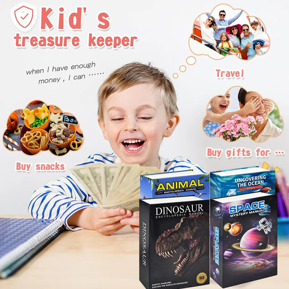 Hidden Book Vault Safe Box