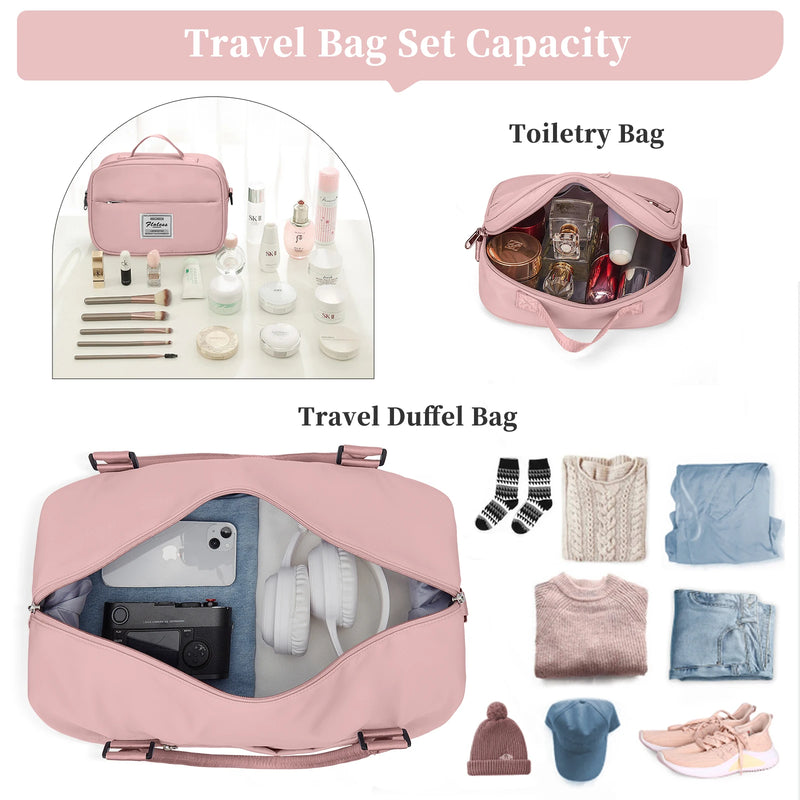 Travel Duffel Bag with Shoes Compartment