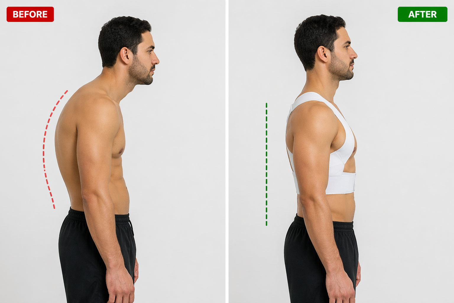 Ergonomic Adjustable Posture Corrector Belt