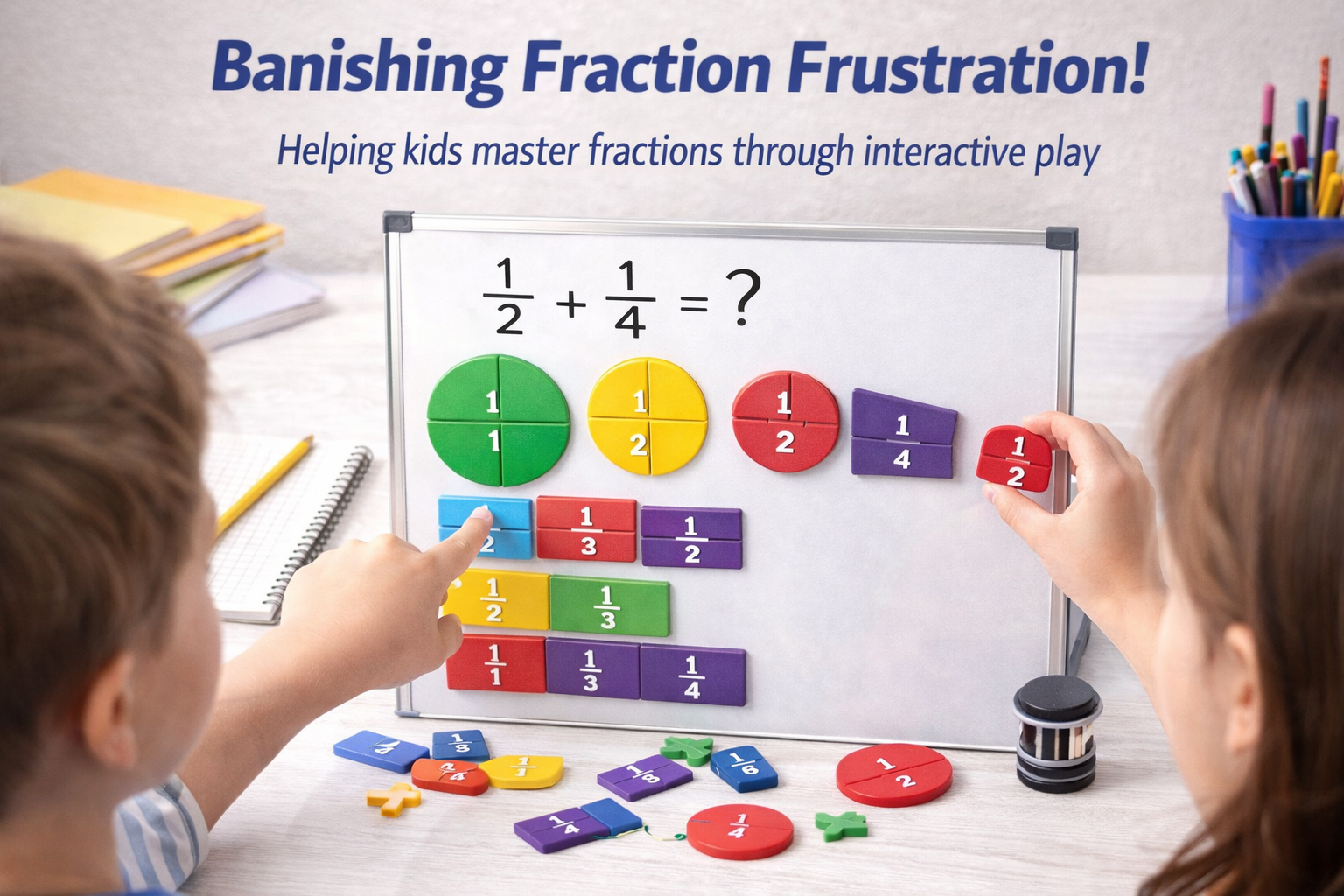 Magnetic Fraction Learning Toy