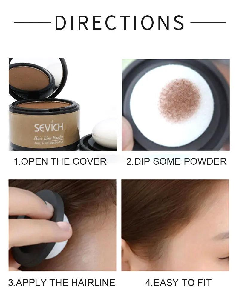 Natural Instant Waterproof Hairline Powder