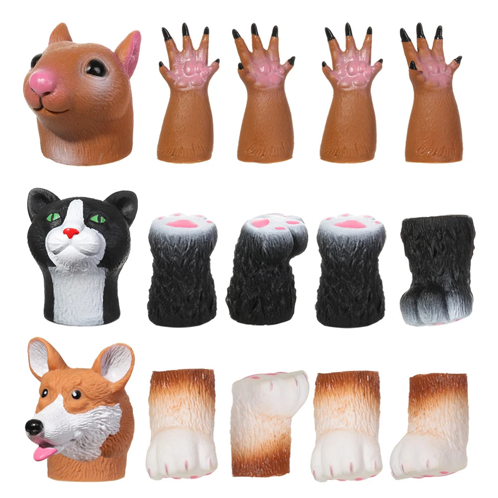 Cute Mini Finger Puppet Toy