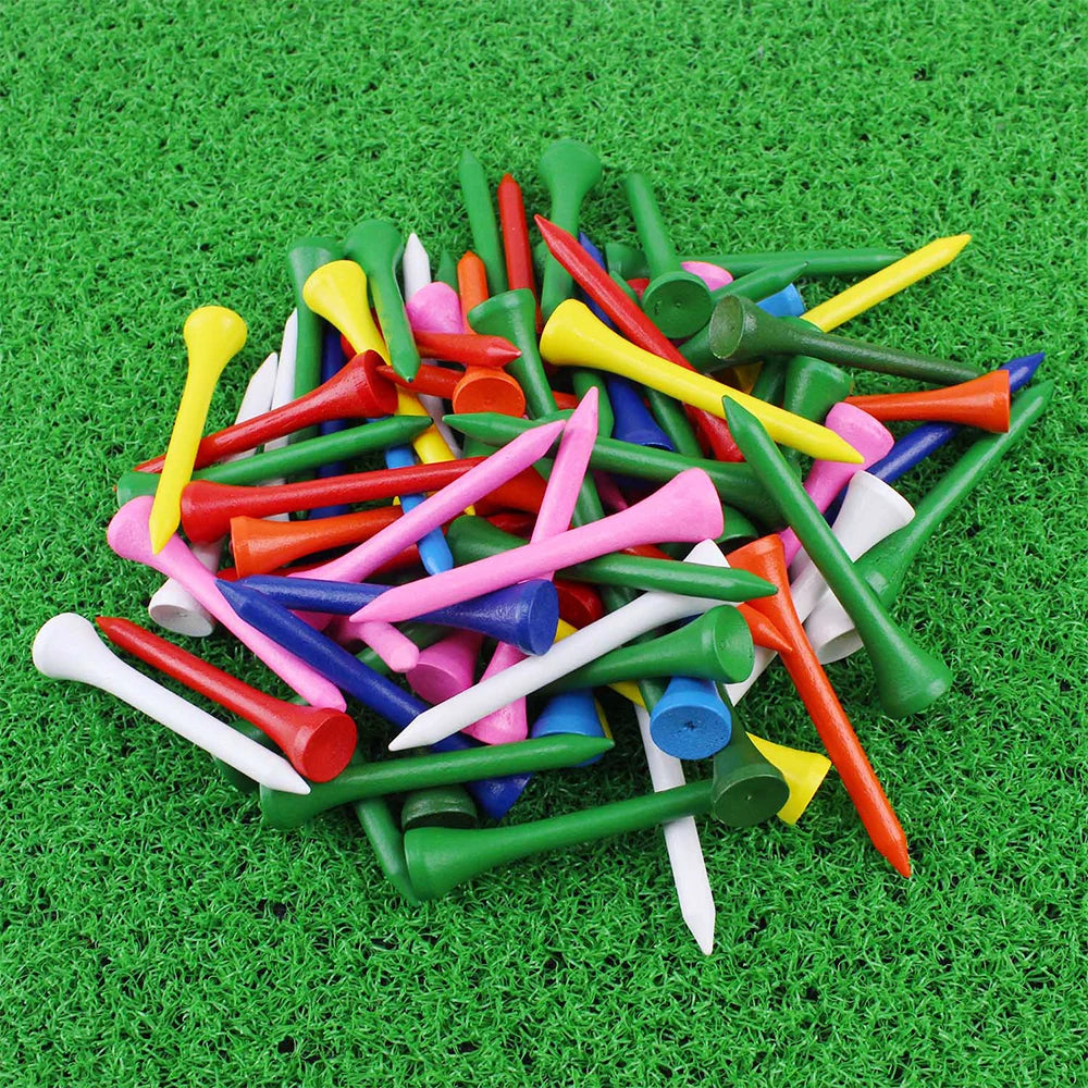 ColorStrike Wooden Golf Tees