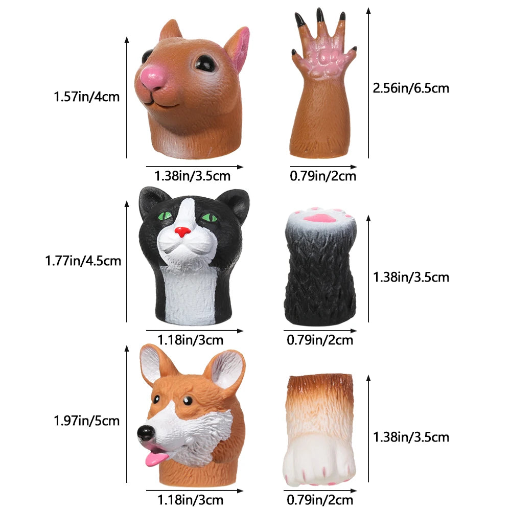Cute Mini Finger Puppet Toy