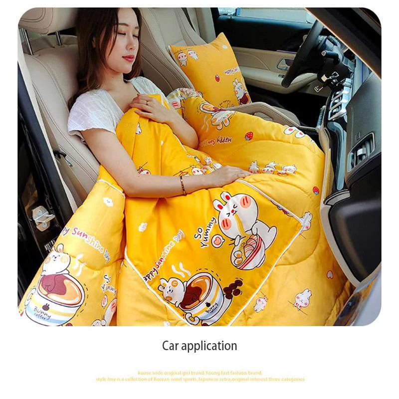 Foldable Blanket Pillow