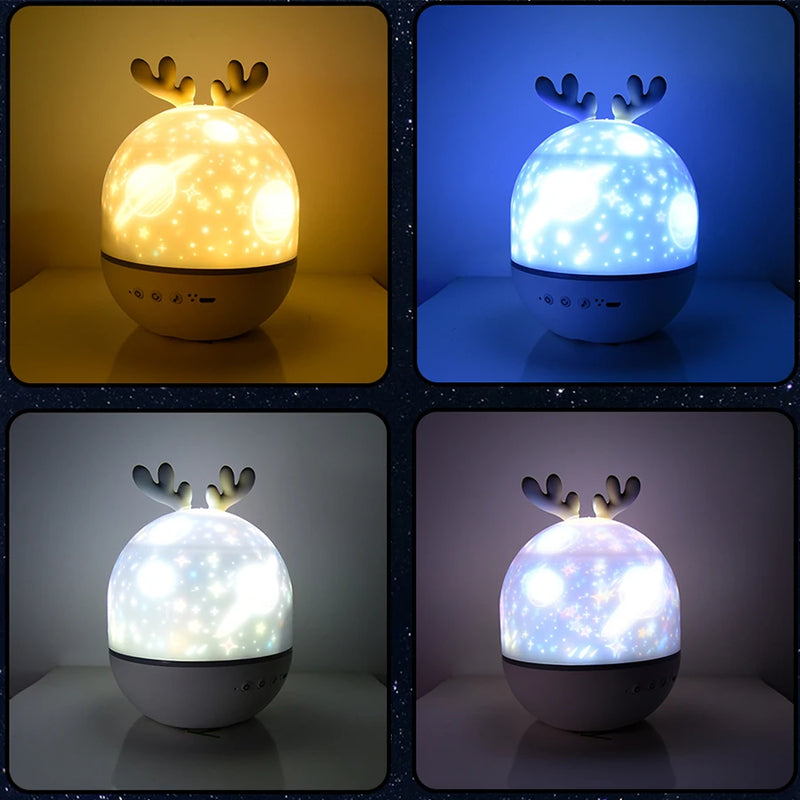 Starry Sky Projector Night Lamp