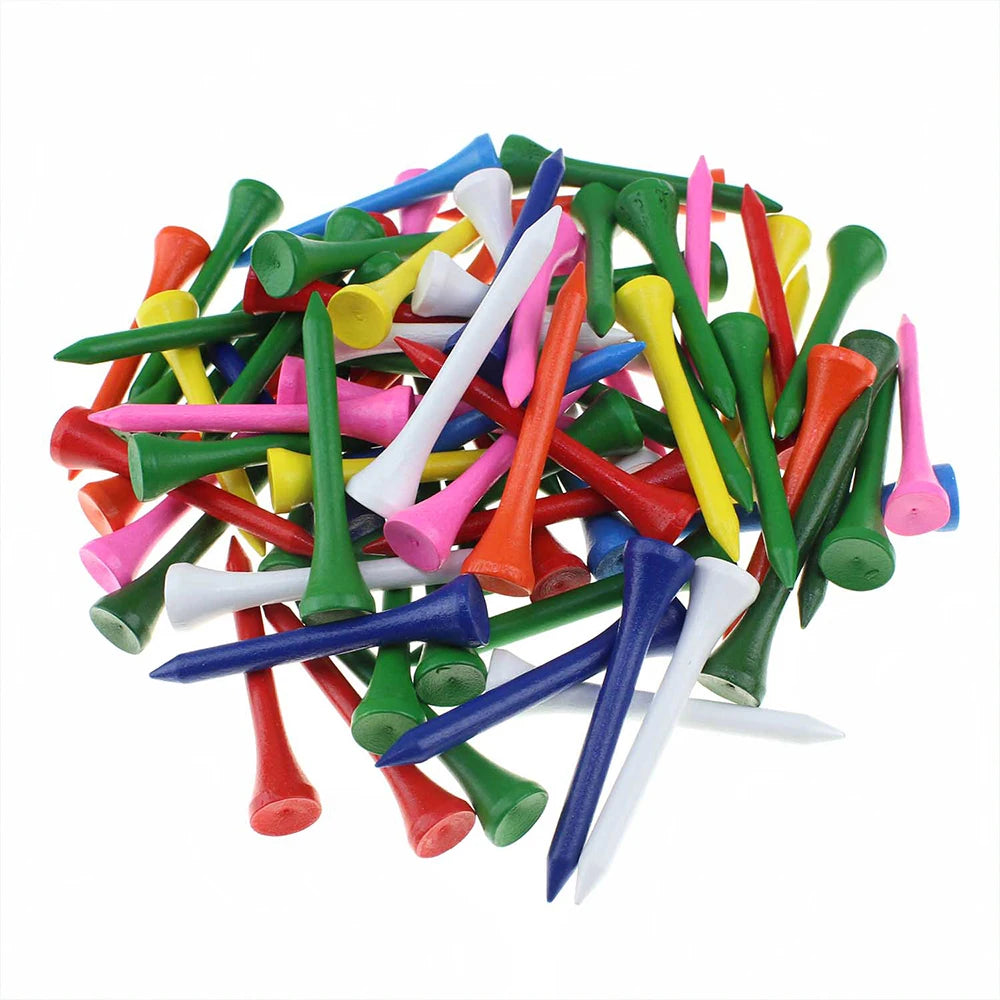 ColorStrike Wooden Golf Tees