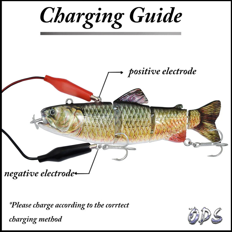 USB Rechargeable Robotic Fishing Lure