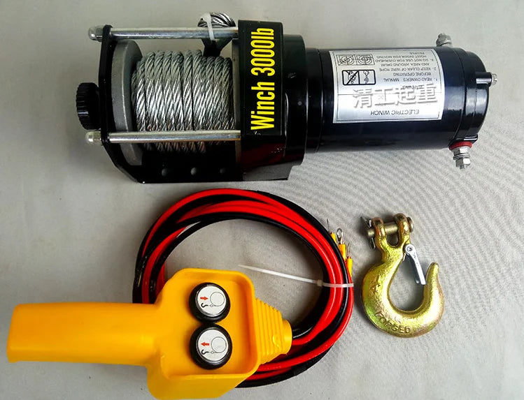 Electric Winch Self-rescue Crane