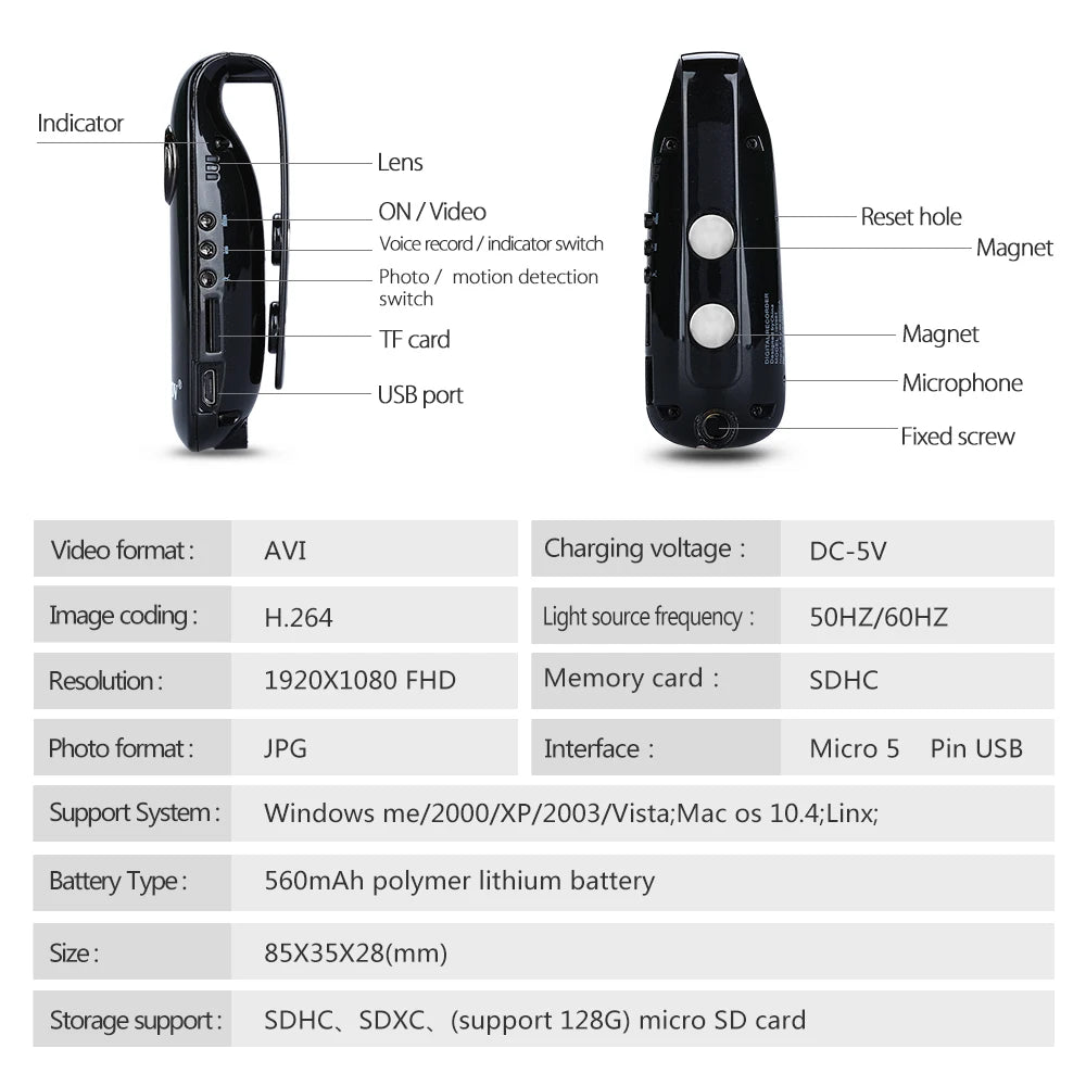 Mini Digital Video Recorder