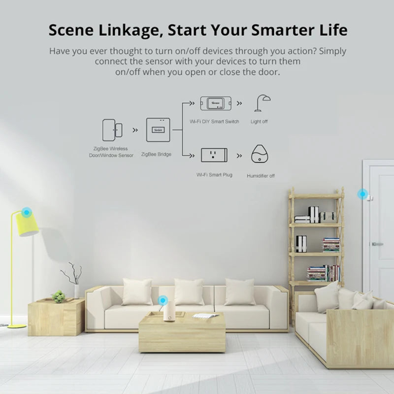 Smart Sensor Door Window Security Alarm