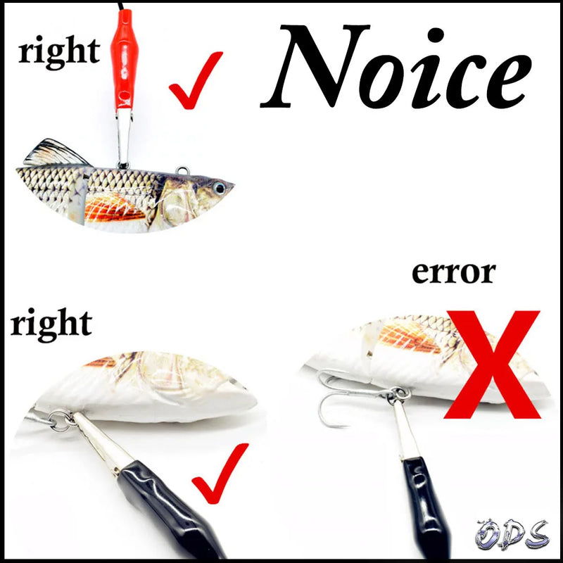 USB Rechargeable Robotic Fishing Lure